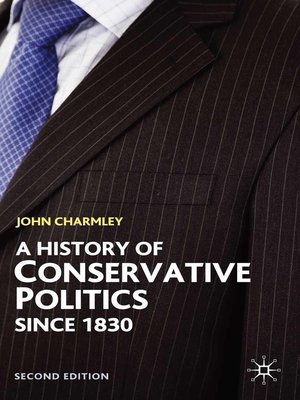 cover image of A History of Conservative Politics Since 1830